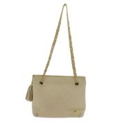 Pre-owned Leather shoulder-bags Bally Pre-owned , Beige , Dames