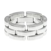 Pre-owned White Gold rings Cartier Vintage , Gray , Dames