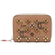 Pre-owned Leather wallets Christian Louboutin Pre-owned , Beige , Dame...