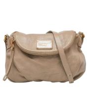 Pre-owned Leather shoulder-bags Marc Jacobs Pre-owned , Gray , Dames