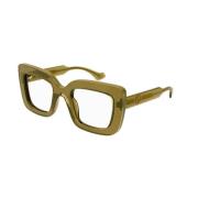 Geel Montuur Zonnebril Gucci , Yellow , Unisex