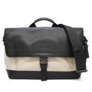 Pre-owned Leather shoulder-bags Coach Pre-owned , Black , Dames