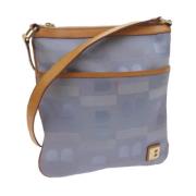 Pre-owned Canvas shoulder-bags Bally Pre-owned , Blue , Dames