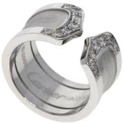 Pre-owned White Gold rings Cartier Vintage , Gray , Dames