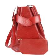 Pre-owned Leather louis-vuitton-bags Louis Vuitton Vintage , Red , Dam...