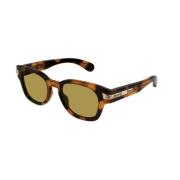 Bruin Havana Zonnebril Gg1518S 003 Gucci , Brown , Heren