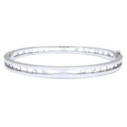 Pre-owned White Gold bracelets Bvlgari Vintage , Gray , Dames