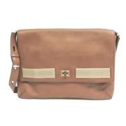 Pre-owned Leather shoulder-bags Anya Hindmarch Pre-owned , Brown , Dam...