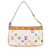 Pre-owned Leather clutches Louis Vuitton Vintage , Multicolor , Dames