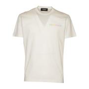 Stijlvolle T-shirts en Polos Dsquared2 , Beige , Heren