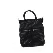 Pre-owned Leather balenciaga-bags Balenciaga Vintage , Black , Dames