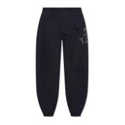 Trainingsbroek met logo JW Anderson , Black , Heren