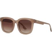 Bruine Luxe Zonnebril Sienna Komono , Brown , Dames