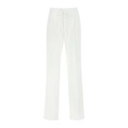 Witte katoenen broek Maison Margiela , White , Dames