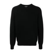 Round-neck Knitwear Tom Ford , Black , Heren