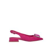 Steenversierde platte schoen Alma EN Pena , Pink , Dames