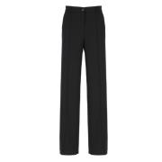 Wide Trousers Pinko , Black , Dames