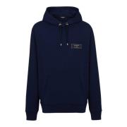 Hoodie Balmain , Blue , Heren