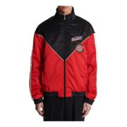 Satin Racing jack in drie kleuren Balmain , Red , Heren