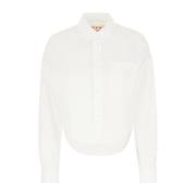 Stijlvolle Overhemden Collectie Marni , White , Dames