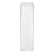 Boho Charm Wide Leg Pants Radical , White , Dames