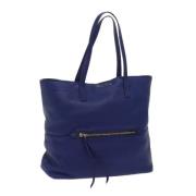 Pre-owned Leather totes Miu Miu Pre-owned , Blue , Dames