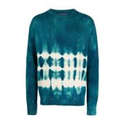 Rode Cashmere Tie Dye Sweater The Elder Statesman , Multicolor , Heren