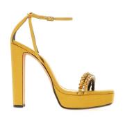 Stijlvolle Sandalen voor de Zomer Alexandre Birman , Yellow , Dames