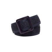 Raffia Effect Riem Max Mara Weekend , Black , Dames