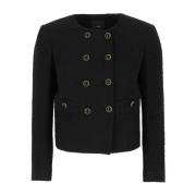 Stijlvolle Jassen Vesten Pinko , Black , Dames