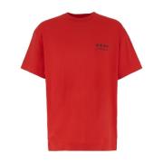 Casual Katoenen T-Shirt Givenchy , Red , Heren