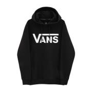 Klassieke Hoodie II Vans , Black , Heren