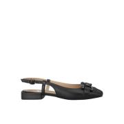 Kristal Gesp Platte Schoen Alma EN Pena , Black , Dames