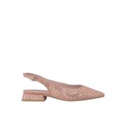 Glitter Platte Schoen Alma EN Pena , Pink , Dames
