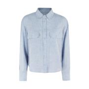 Heldere Blauwe Weekend Shirts Max Mara Weekend , Blue , Dames