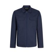 Navy Overshirt Radical , Blue , Heren