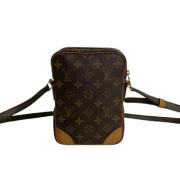 Pre-owned Canvas louis-vuitton-bags Louis Vuitton Vintage , Brown , Da...