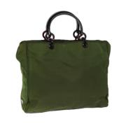 Pre-owned Fabric prada-bags Prada Vintage , Green , Dames