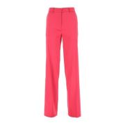 Fuchsia Wide-Leg Pant Magda Butrym , Pink , Dames