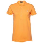 Pre-owned Cotton tops Ralph Lauren Pre-owned , Orange , Dames