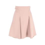 Pre-owned Fabric bottoms Miu Miu Pre-owned , Pink , Dames