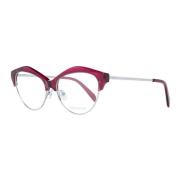 Burgundy Cat Eye Optical Frames Emilio Pucci , Purple , Dames