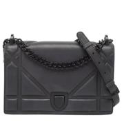 Pre-owned Leather dior-bags Dior Vintage , Black , Dames