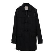 Pre-owned Wool outerwear Valentino Vintage , Black , Heren