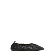 Zachte Leren Ballerina Flats Flattered , Black , Dames