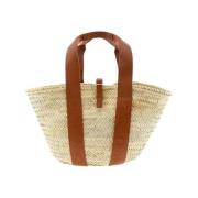 Middelgrote Karamel Mand Tote Tas Chloé , Beige , Dames