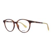 Bruine Ronde Plastic Optische Frames Max & Co , Brown , Dames