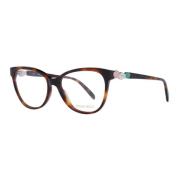 Bruine Cat Eye Optische Monturen Emilio Pucci , Brown , Dames