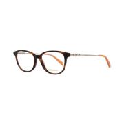 Bruine plastic optische monturen voor vrouwen Emilio Pucci , Brown , D...