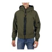 Militair Groene Softshell Jas C.p. Company , Green , Heren